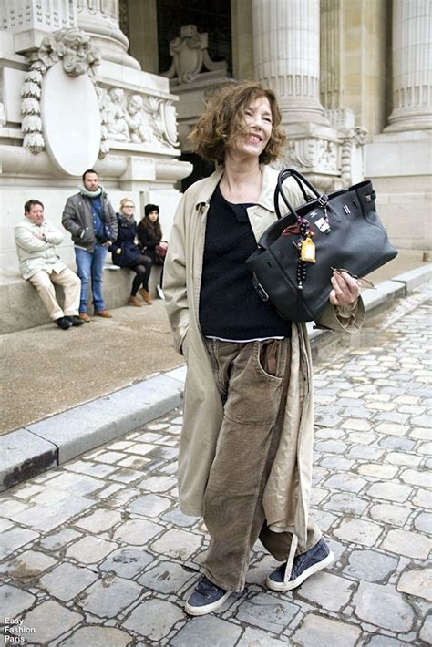 jane Birkin on Hermes